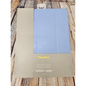 iPad Air 13in (2024) heyday Tablet Case & Stylus Holder Blue With Floral Design